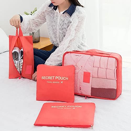 7 Set Packing Cubes Packing Organizers Travel Luggage Packing Organizers - Image 5