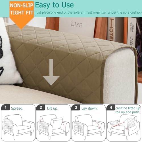 Remote Control Holder for Recliner Non-Slip Armchair Caddy Couch Armrest - Image 4