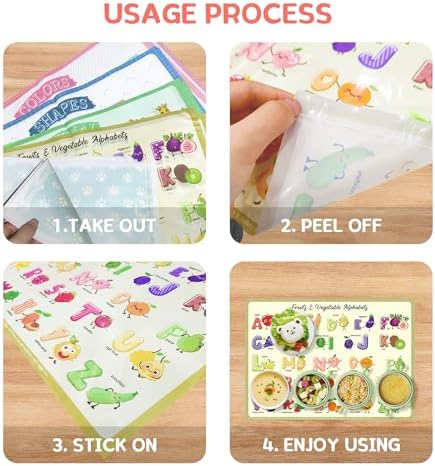 Disposable Placemats for Baby Kids Placemats for Restaurants Dining Table - Image 6