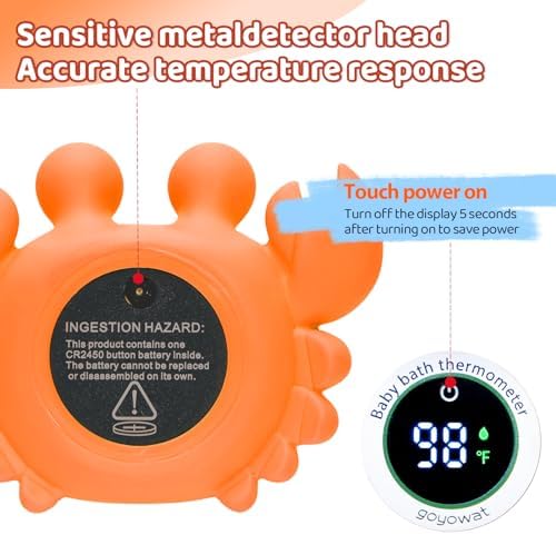 Baby Bath Thermometer Water Temp Safety - Image 4