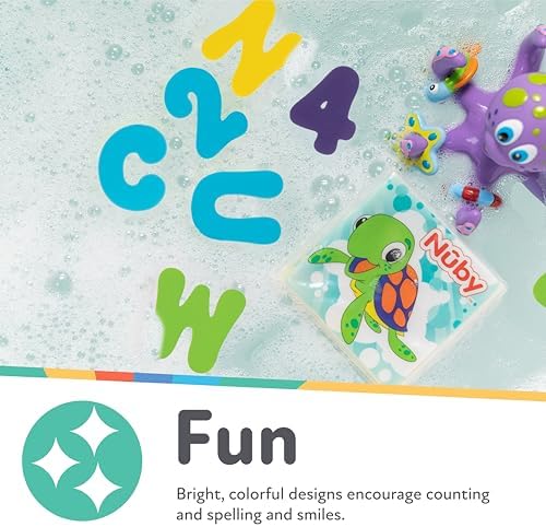 Nuby Foam Bath Letters and Numbers - Image 4