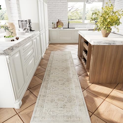Washable Kitchen Rug Runners for Hallways: 2'x 10' Long Runner Rug Non Slip - Image 2