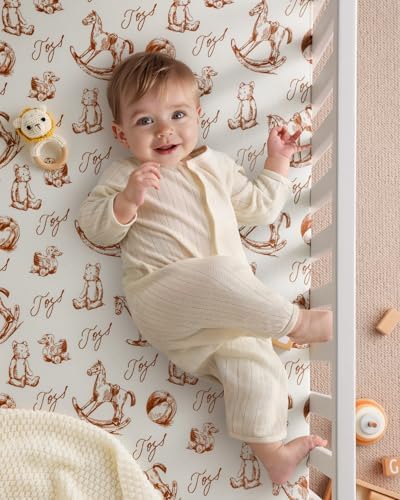 Yoofoss 2-Pack Baby Crib Sheets - Image 3