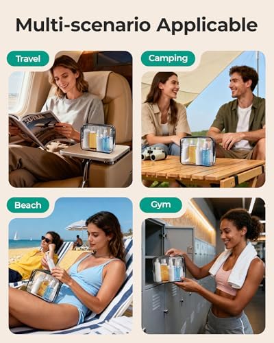 BAGSMART Clear Toiletry Bag - Image 2