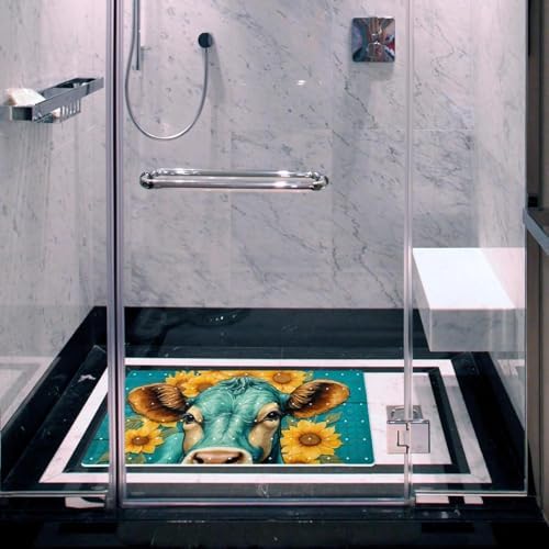 Non Slip Bathtub and Shower Mat 26.8x15.1 inch, Bath Mat - Image 5