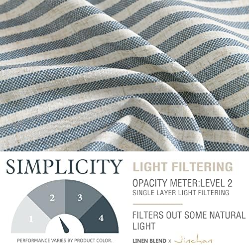 jinchan Linen Boxter Stripe Valances - Image 4