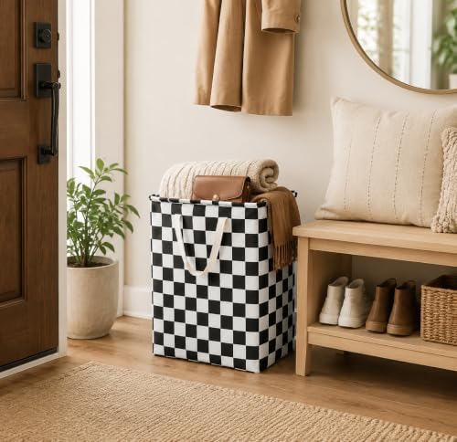 MAIZMZ 3 Pack Checkerboard Storage Basket - Image 5