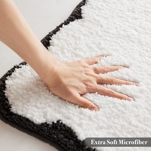 Ohocut Luxury Microfiber Bathroom Rugs, Floor Carpet, Anti Slip - Image 5