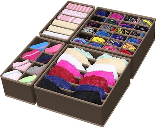Simple Houseware 4-Pack Drawer Organizer Set by SimpleHouseware