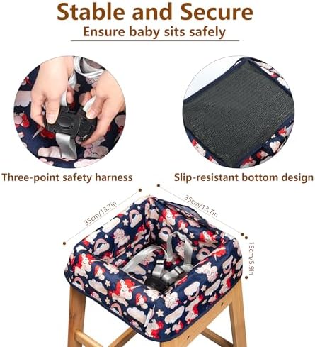 Baby High Chair Cover for Restaurants - Image 3