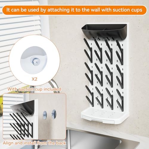 SuoXing Vertical Baby Bottle Drying Rack - Image 5