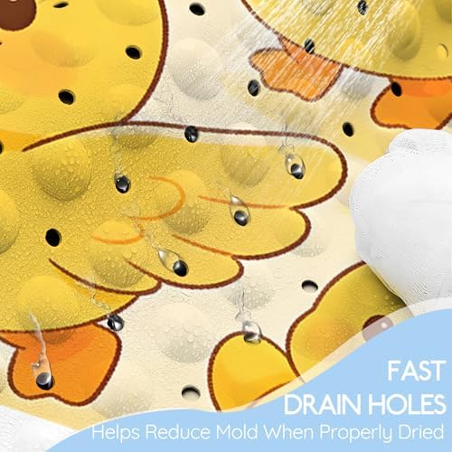 Kids Bathtub Mat, Non Slip Cartoon Bath Mat - Image 4