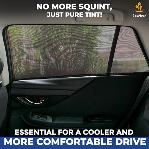 EcoNour Car Window Screen for Hyundai Elantra 2 Pack - Image 6