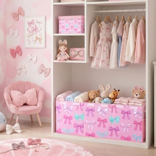 Toy Box with Adjustable Divider Large Toy Chest Storage - Image 5