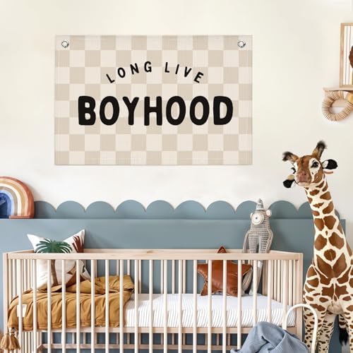 Lacama Long Live Boyhood Boys Room Decor Nursery Decor - Image 2