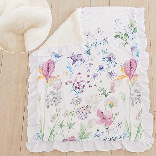 Brandream Wildflower Butterfly Crib Bedding Sets - Image 2