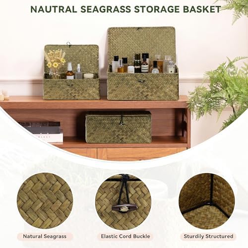 Nonam Seagrass Storage Basket - Image 6
