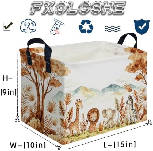Rectangular Animal Baskets, Animal Storage Bins - Image 7