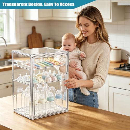 Baby Bottle Storage Organizer for Countertop - Image 2