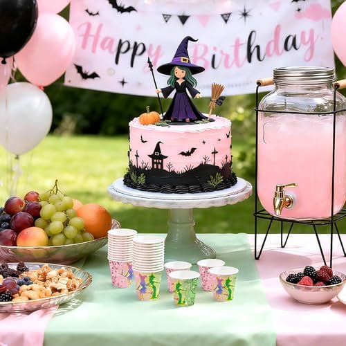 WRAPAHOLIC 3oz Witch Birthday Bathroom Cups - Image 5