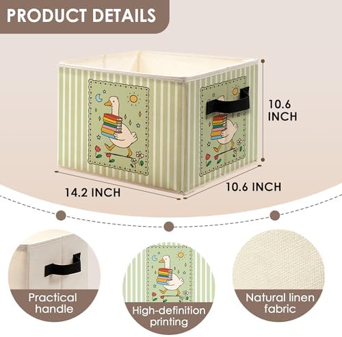 Trendy Goose Book Storage Bins - Image 6