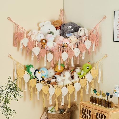 Pretty Jolly Stuffed Animal Storage Hammock - Image 5