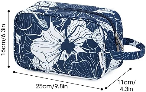 Narwey Travel Toiletry Bag for Women, Dopp Kit Men, Medicine Bag - Image 3