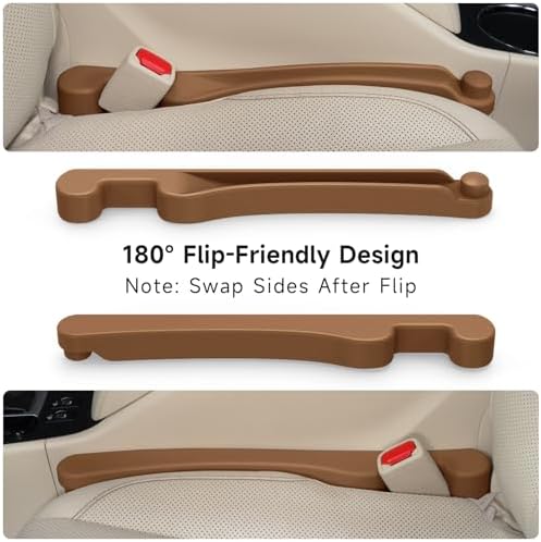 Givifive Car Seat Gap Filler Organizer 2Pack Soft Foam 3IN1 Multifunctional - Image 6