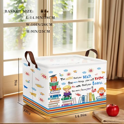Reading Book Storage Basket Organizer - Image 2