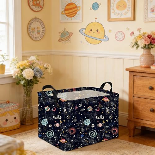 Rectangular Star baskets, Storage Basket, Waterproof foldable laundry basket - Image 6