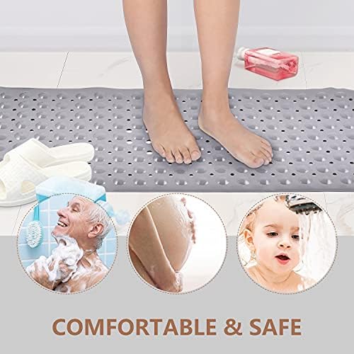 Sheepping Baby Bath Mat for Tub Non Slip Extra Long Cover Bathtub Mat - Image 5