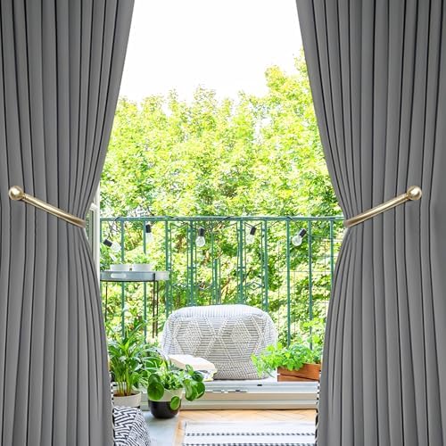 Mini Ball Curtain Holdbacks 2 Pack, Solid Zinc Alloy Wall Mounted Curtain - Image 3