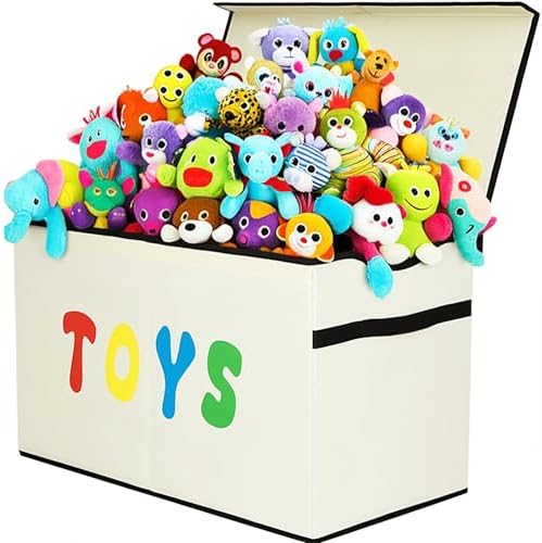 YOLOXO Toy Box Chest, Collapsible Sturdy Storage Bins by YOLOXO