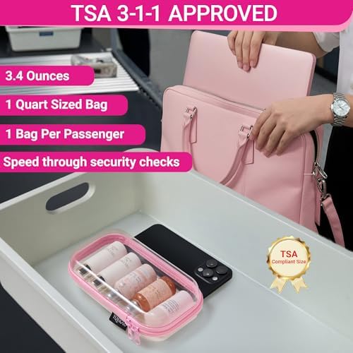 YQBRAO Clear Hard Shell Organizer Case Set - Image 7
