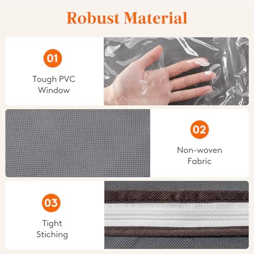 Lifewit 4 Pack 100L Large Clothes Storage, Blanket Storage Bags - Image 5