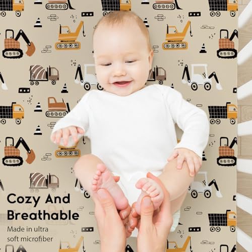 Yoofoss 2-Pack Baby Crib Sheets - Image 4