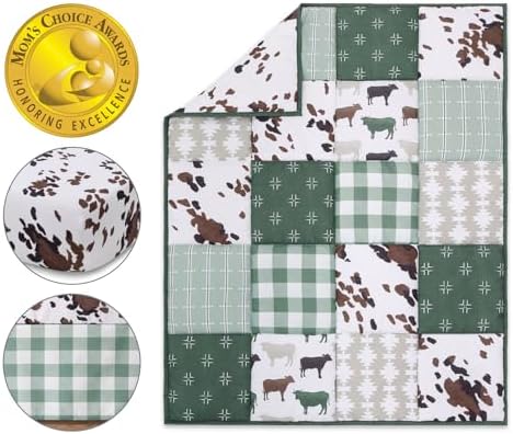 The Peanutshell 3 Piece Baby Crib Bedding Set - Image 2