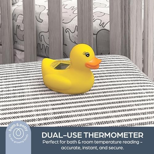 Dreambaby Duck Baby Bath Thermometer – Instant Results, Digital Water & Room - Image 4
