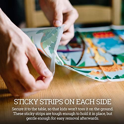 20 Pack Disposable Placemats for Baby, 3 Design Pack Baby Eating Mat, Toddler - Image 5