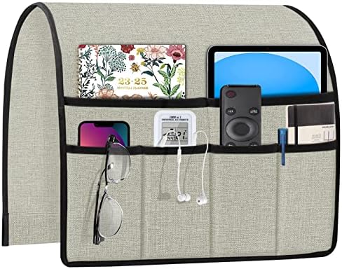Joywell Remote Control Holder Armchair Caddy Armrest Organizer Silver Grey by Joywell
