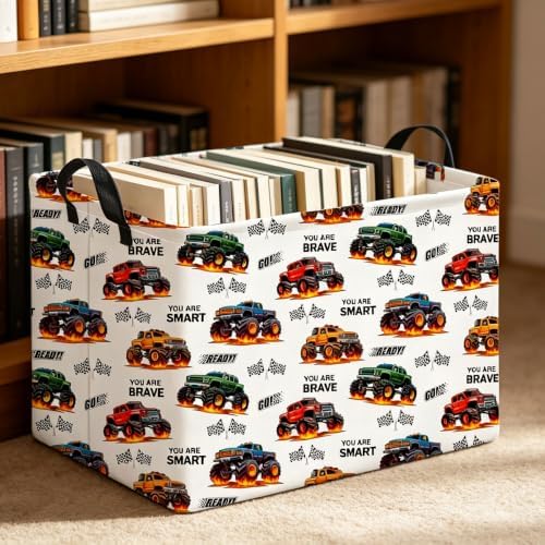 Rectangle Storage Basket, Collapsible Storage Bin, Books Box, Gift Basket - Image 5
