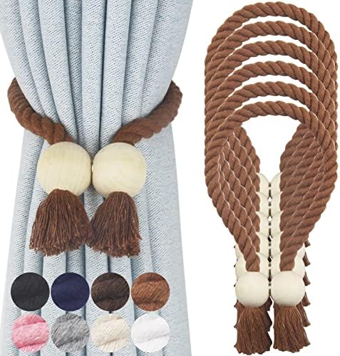 Magnetic Curtain Tiebacks Decorative Tie Back Drapes Holdbacks Nieffeiy by CurtianTiebacks
