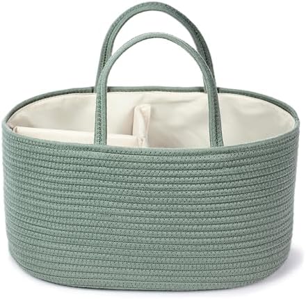 Diaper Caddy Organizer, Gift Basket by KODOMOORE