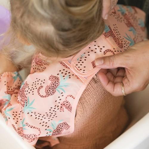 Tiny Twinkle Long Sleeve Bib for Babies & Toddlers | Waterproof Smock Bib for - Image 4