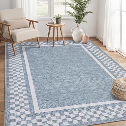 GarveeHome Modern Bordered 8x10 Area Rugs - Image 2