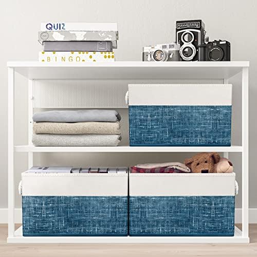 Fab totes Storage Bins 2-Pack, Foldable Storage Baskets - Image 5