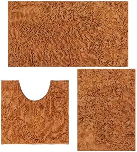 Bathroom Rugs Set 3 Piece Non Slip, Bath Rugs by Flotstiga