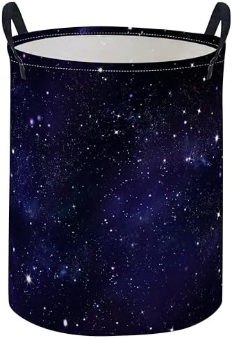 ESSME Kids Laundry Basket, Space Hamper Collapsible Canvas Storage Bin by ESSME