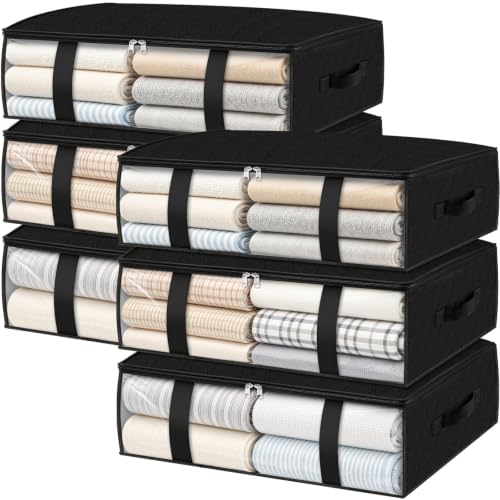 StorageRight Under Bed Storage Bags, 6 Pack by StorageRight