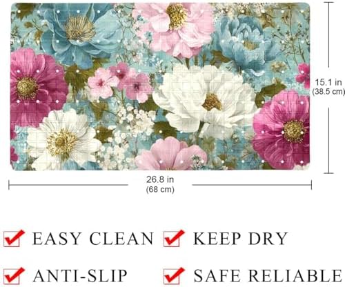Baby Bath Mat Non Slip 26.8"x15.1" Bathtub Mat - Image 4